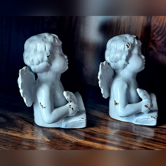 Angel Statue Ceramic - Picture 4 of 13